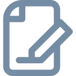 File Signature SVG Icon